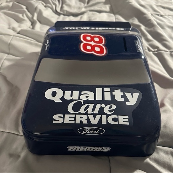 Nascar Other - Nascar Vintage 1998 Dale Jarrett Ford Taurus Ford Credit #88 Action Coin Bank